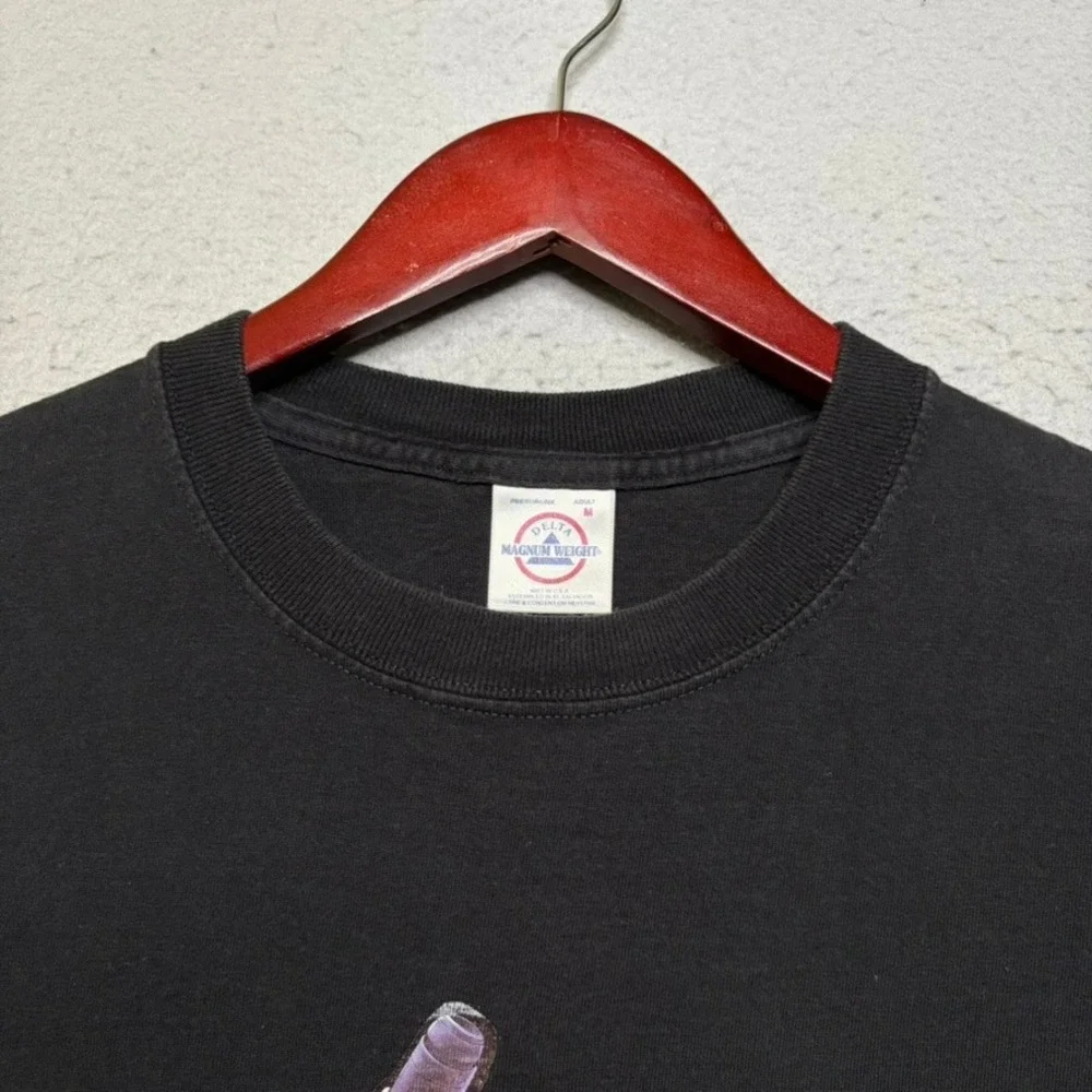 Delta T-Shirt Mens M Black Transformers Optimus Prime Vintage 90s Faded Graphic